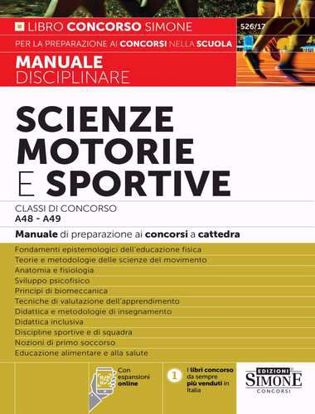 Immagine di Scienze motorie e sportive Classi di Concorso A48 – A49 – Manuale