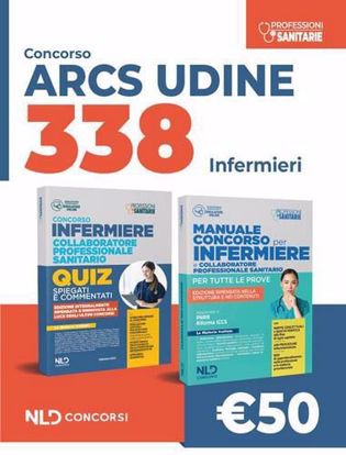 Immagine di Kit concorso 338 infermieri ARCS Udine. Manuale + quiz