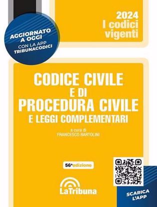 Immagine di Codice civile e di procedura civile e leggi complementari