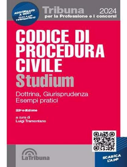 Immagine di Codice di procedura civile Studium. Dottrina, giurisprudenza, schemi, esempi pratici
