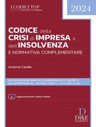 Immagine di Codice della crisi d'impresa e dell'insolvenza e normativa complementare