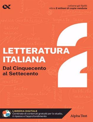 Immagine di Letteratura italiana. Dal Cinquecento al Settecento Vol. 2