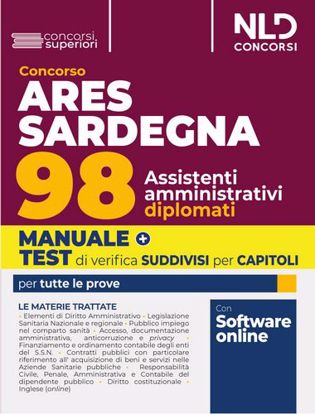 Immagine di ARES Sardegna. Concorso per 98 assistenti amministrativi 2024